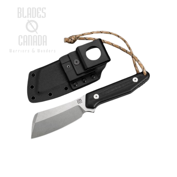Artisan Cutlery Osprey Fixed Blade Knife, D2, G10 w/ White Liner, 1803B-BGC