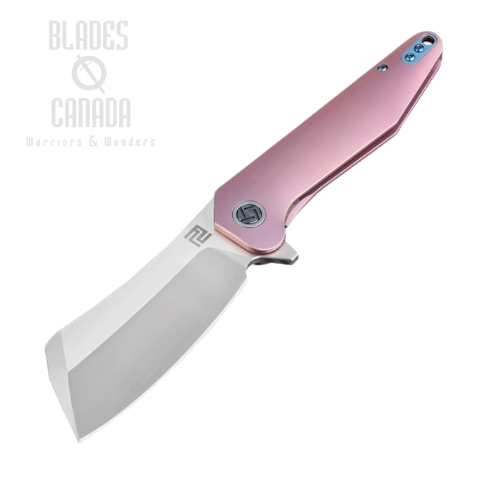 Artisan Cutlery Osprey Flipper Framelock Knife, S35VN, Titanium, 1803G-RES