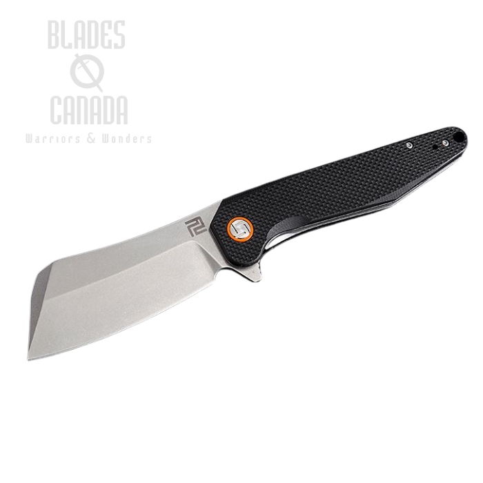 Artisan Cutlery Osprey Flipper Folding Knife, D2, G10 Black, 1803P-BKF