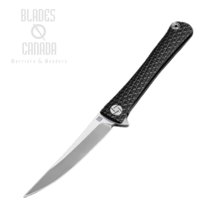 Artisan Cutlery Wastlinie Flipper Folding Knife, M390, Titanium Black, 1805G-BKM