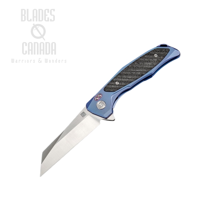 Artisan Cutlery Megahawk Flipper Framelock Knife, S35VN, Titanium, 1809G-BUS