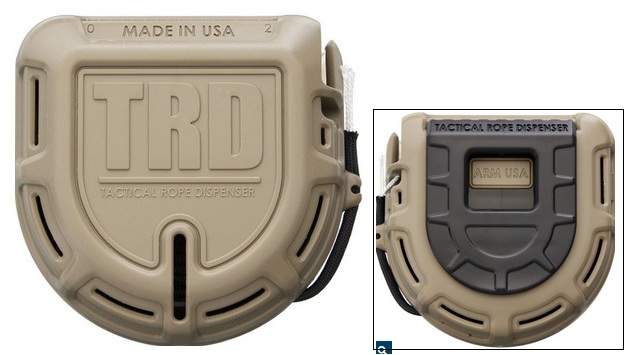 Atwood Rope TRD Tactical Rope Dispenser - FDE Coyote