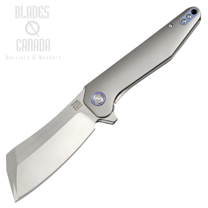 Artisan Cutlery Osprey Flipper Framelock Knife, S35VN, Titanium, 1803G-GYS