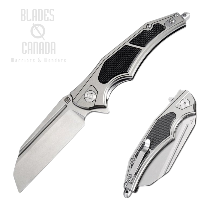 Artisan Cutlery Apache Flipper Folding Knife, D2, Aluminum/G10 Black, 1813P-GBK