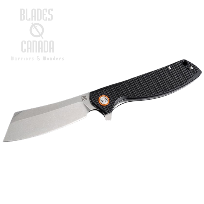 Artisan Cutlery Tomahawk Flipper Folding Knife, D2, G10 Black, 1815PBKF