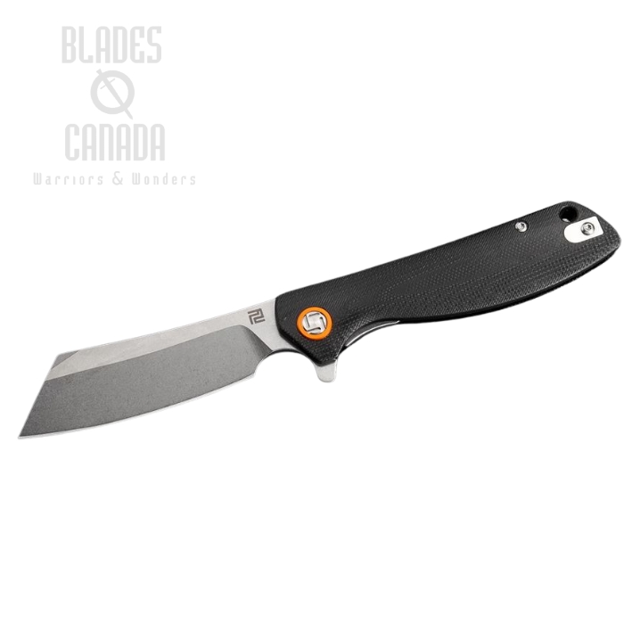 Artisan Cutlery Tomahawk Flipper Folding Knife, D2, G10 Black, 1815PS-BKC