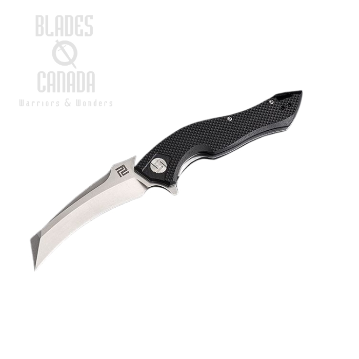 Artisan Cutlery Eagle Flipper Folding Knife, D2, G10 Black, 1816P-BKF