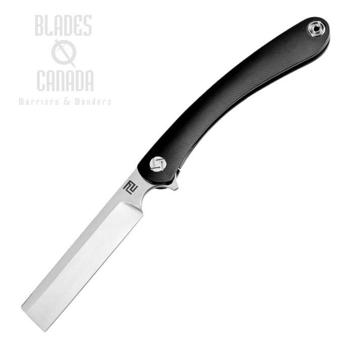 Artisan Cutlery Orthodox Flipper Framelock Knife, M390, Titanium Black, 1817G-BKM