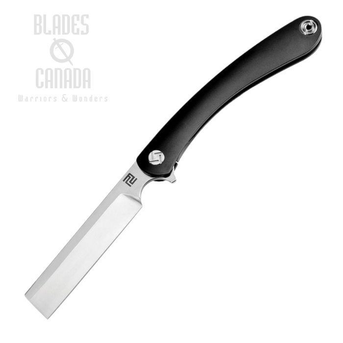 Artisan Cutlery Orthodox Flipper Framelock Knife, M390, Titanium Black, 1817GS-BKM