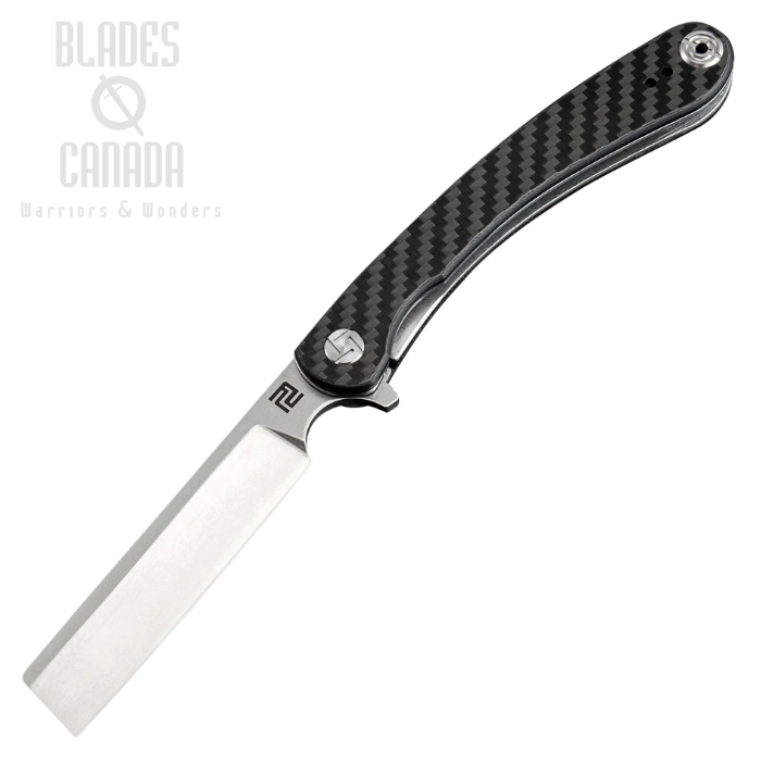 Artisan Cutlery Orthodox Flipper Folding Knife, D2, Carbon Fiber, 1817P-CF