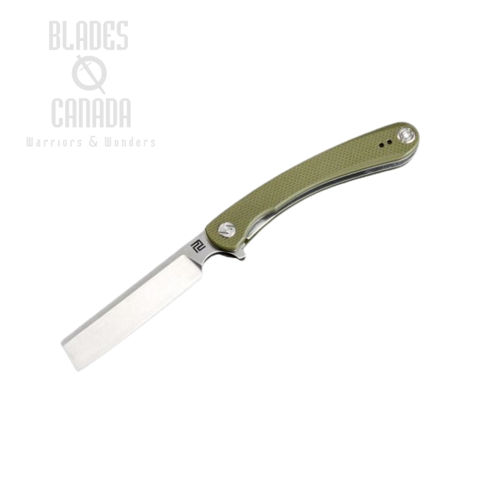 Artisan Cutlery Orthodox Flipper Folding Knife, D2, G10 Green, 1817P-GNF