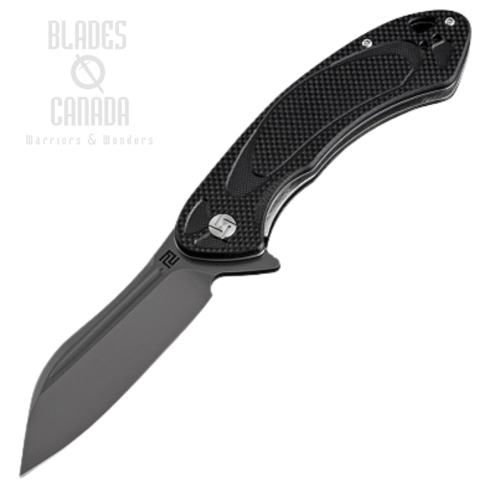 Artisan Cutlery Immortal Flipper Folding Knife, D2, G10 Black, 1818PB-BKF