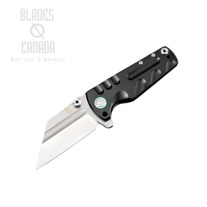 Artisan Cutlery Proponent Flipper Framelock Knife, S35VN, Titanium Black, 1820G-BKS