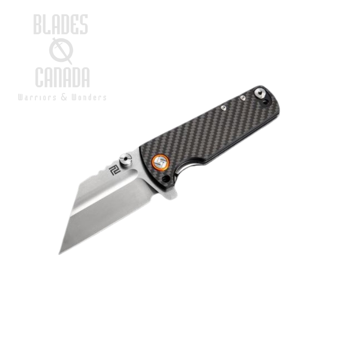 Artisan Cutlery Proponent Flipper Folding Knife, D2, Carbon Fiber, 1820P-CF
