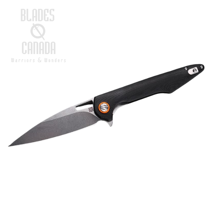 Artisan Cutlery Mini Archaeo Flipper Folding Knife, D2, G10 Black, 1821PS-BKC