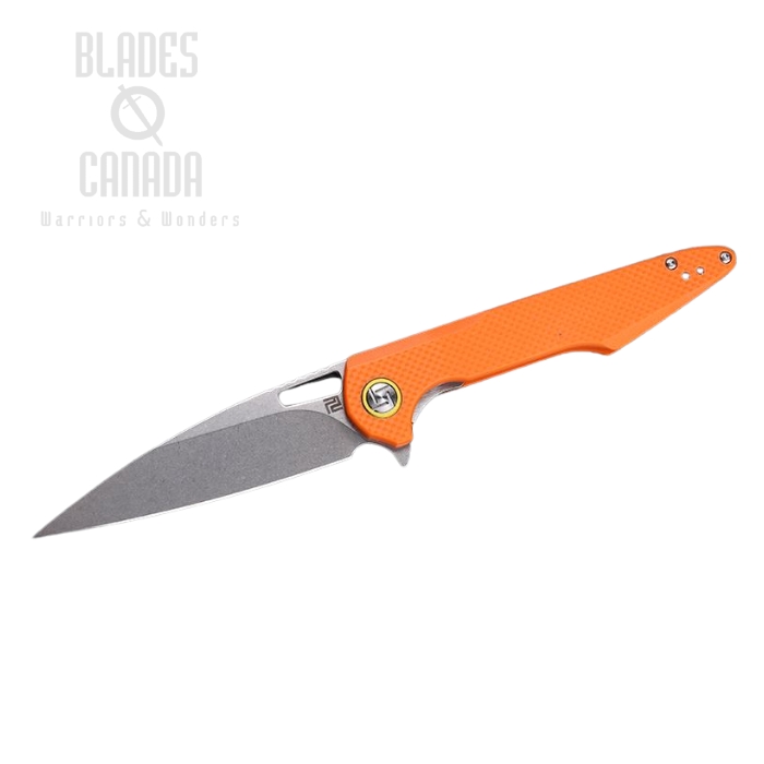 Artisan Cutlery Mini Archaeo Flipper Folder, D2, G10 Orange, 1821PS-OEF
