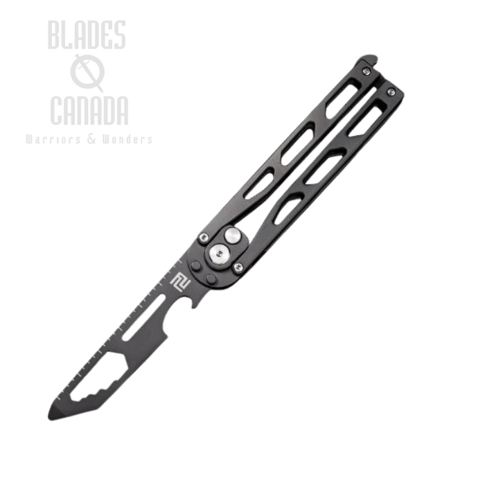 Artisan Cutlery Mini Kinetic Tool, Steel Handle Black, 1823PS-BK