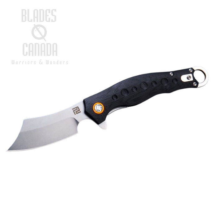 Artisan Cutlery Corsair Flipper Folding Knife, D2, G10 Black, 1828P-BKC