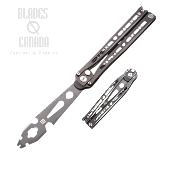 Artisan Cutlery Kinetic Variant Tool, Steel Handle Grey, 1831P-GY