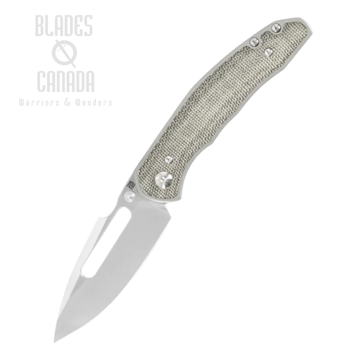 Artisan Cutlery Building the Boa Framelock Folding knife, S35VN, Micarta OD Green, 1862G-ODG