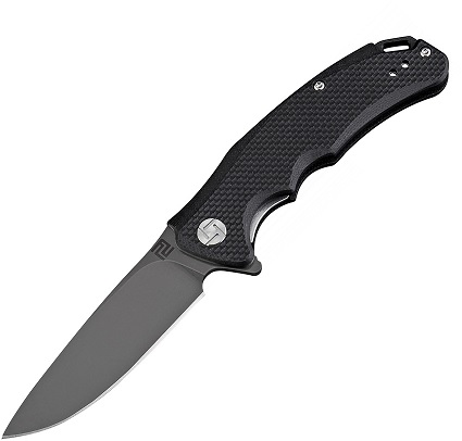 Artisan Tradition Mini Flipper Folding Knife, D2, G10 Black, 1702PSBBK