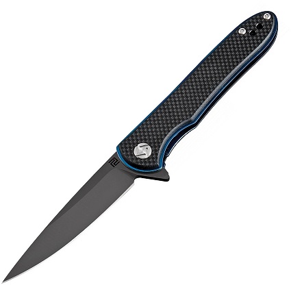 Artisan Cutlery Mini Shark Flipper Folding Knife, D2, G10 Black, 1707PSBBKF - Click Image to Close