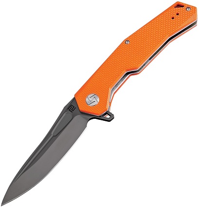 Artisan Cutlery Zumwalt Flipper Folding Knife, D2, G10 Orange, 1808PBOEF - Click Image to Close