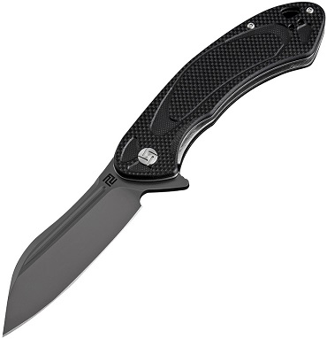 Artisan Cutlery Immortal Flipper Folding Knife, D2, G10 Black, 1818PBBKF