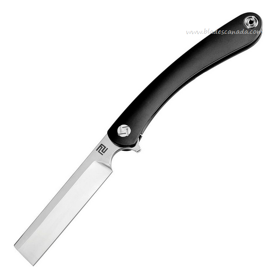 Artisan Cutlery Orthodox Flipper Framelock Knife, S35VN, Titanium Black, 1817G-SBKS