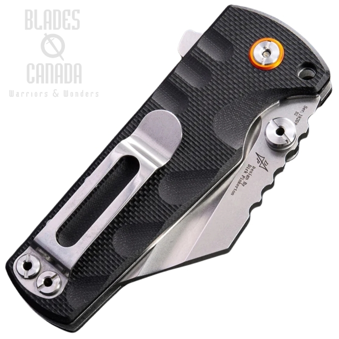 (image for) Artisan Cutlery Proponent Flipper Folding Knife, D2, G10 Black, 1820P-BKF