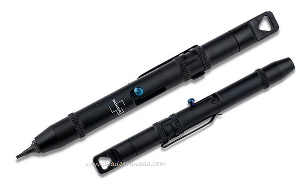 Boker Plus Tool Pen, Aluminum Black, 09BO084 Boker Plus Tool Pen, Aluminum Black, 09BO084