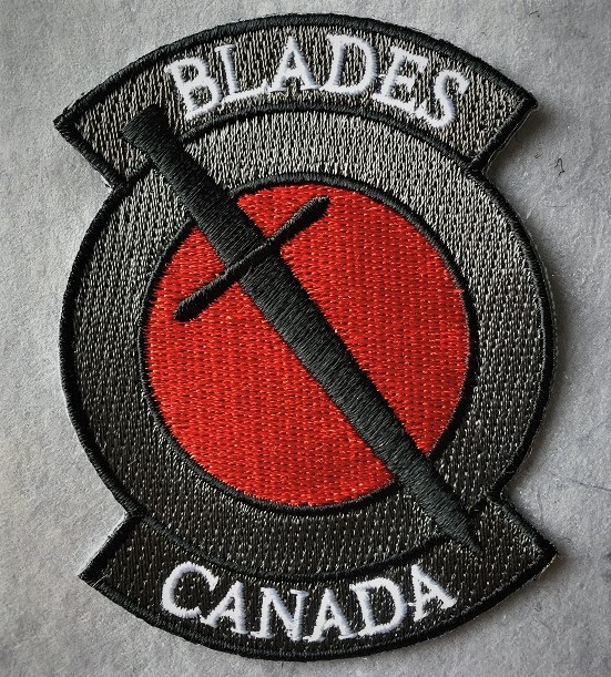 Blades Canada Morale Patch - Embroidered