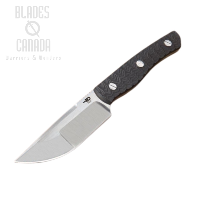 Bestech Heidi Blacksmith 2 Fixed Blade Knife, S35VN, Carbon Fiber Handle, Kydex Sheath, BFK04A