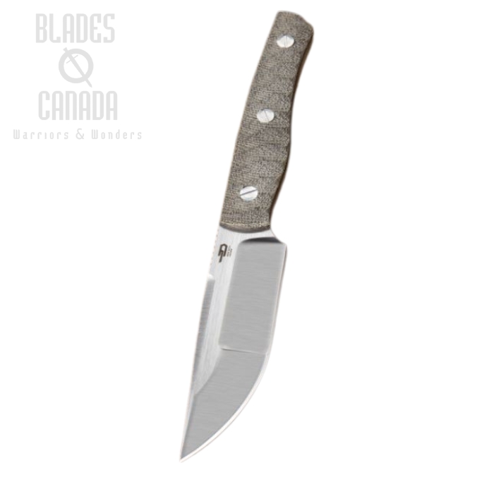 Bestech Heidi Blacksmith 2 Fixed Blade Knife, S35VN, Micarta Handle, Kydex Sheath, BFK04C