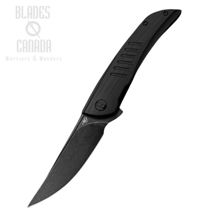 Bestech Swift Flipper Folding Knife, D2, G10 Black, BG30D