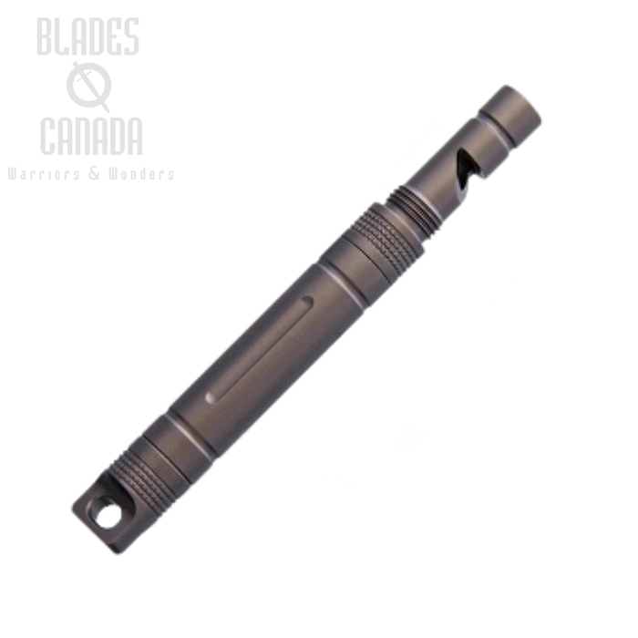 Bestechman Whistle, Aluminum Grey, Firestarter, M05