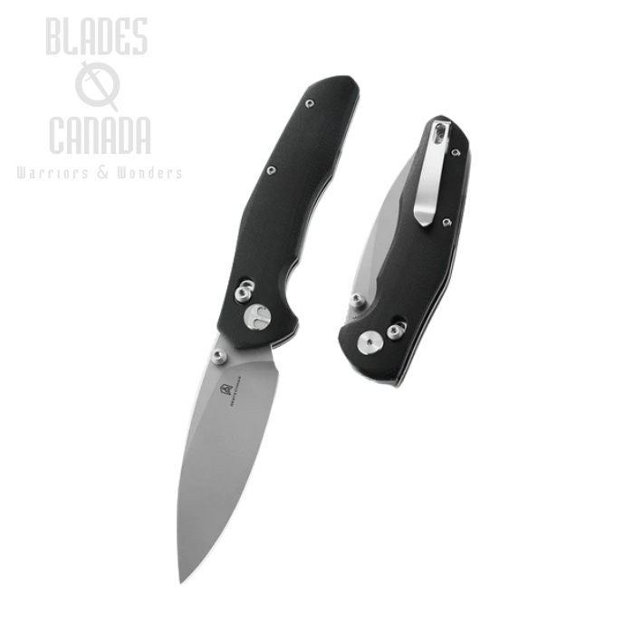 Bestechman Ronan Folding Knife, 14C28N SW, G10 Black, BMK02D