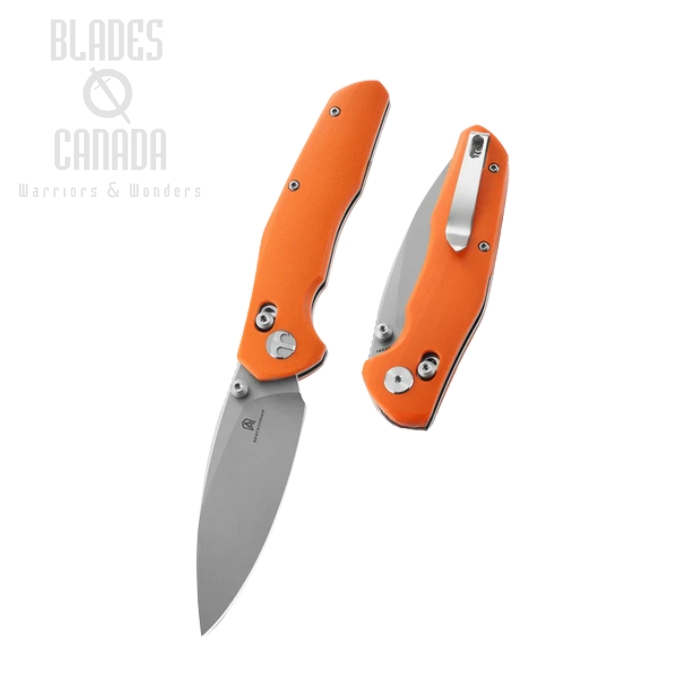 Bestechman Ronan Folding Knife, 14C28N SW, G10 Orange, BMK02F