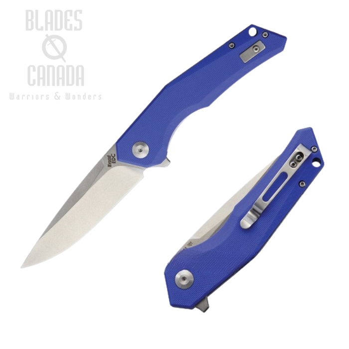 B'yond EDC Arch Flipper Folding Knife, D2 SW, G10 Blue, 1901DGBL (image for) B'yond EDC Arch Flipper Folding Knife, D2 SW, G10 Blue, 1901DGBL
