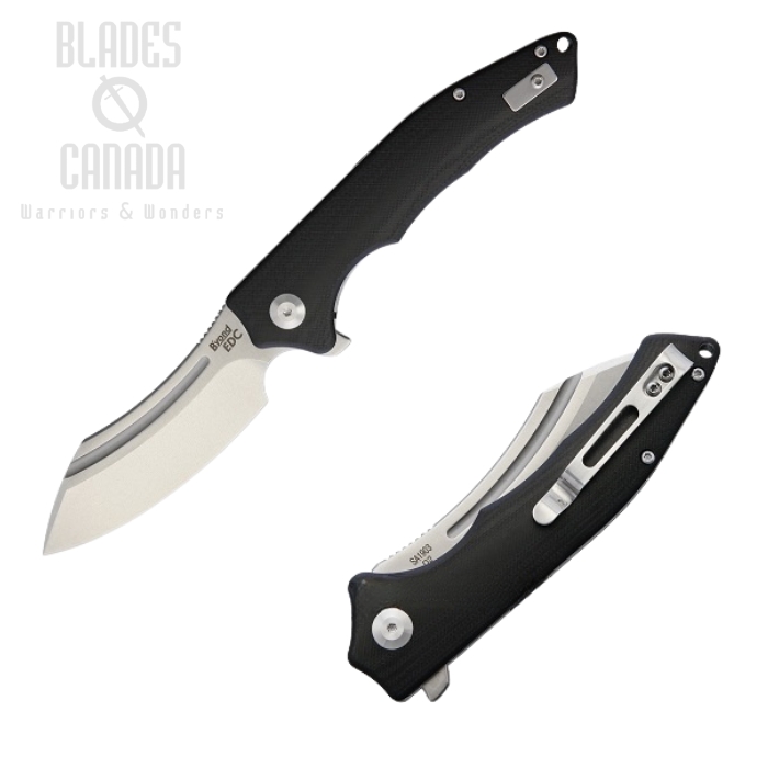 B'yond EDC Arch Flipper Folding Knife, D2 SW, G10 Black, 1901DGBK (image for) B'yond EDC Arch Flipper Folding Knife, D2 SW, G10 Black, 1901DGBK
