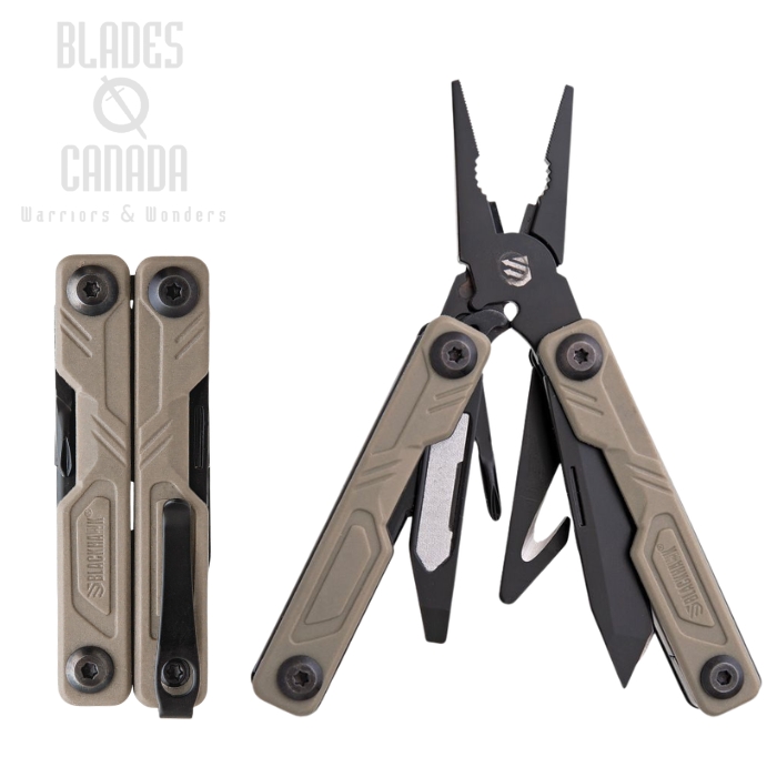(image for) Blackhawk Mini EDC Pocket Multitool, Zytel Tan, BHMT10TN