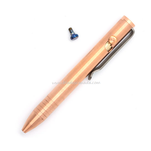 Big Idea Design Mini Bolt Action Pen, Copper, 007612
