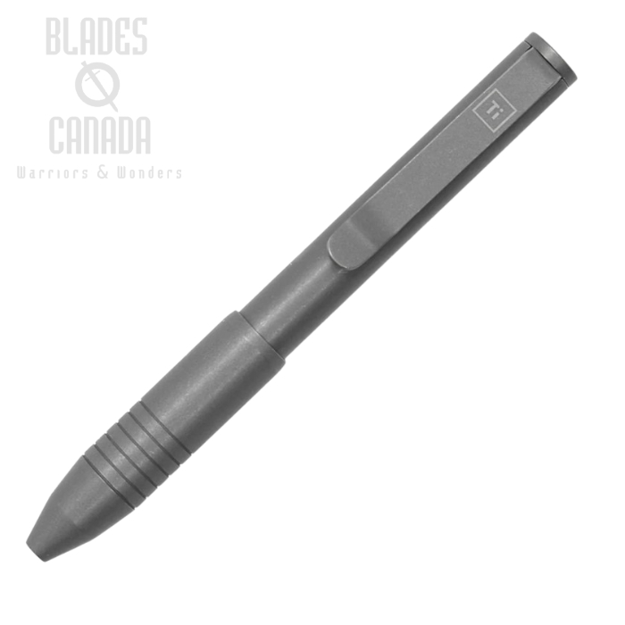(image for) Big Idea Design Pocket Pro EDC Pen, Titanium Stonewashed, 007025