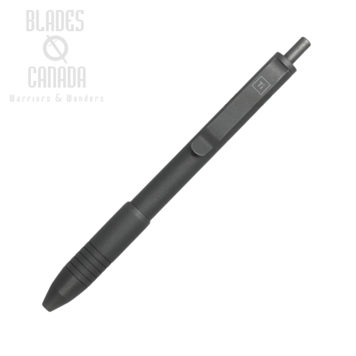 (image for) Big Idea Design Click EDC Pen, Titnaium Stonewashed, 007131