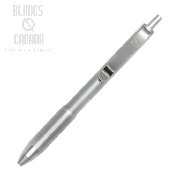 (image for) Big Idea Design Click EDC Pen, Titanium Machined Raw, 007148
