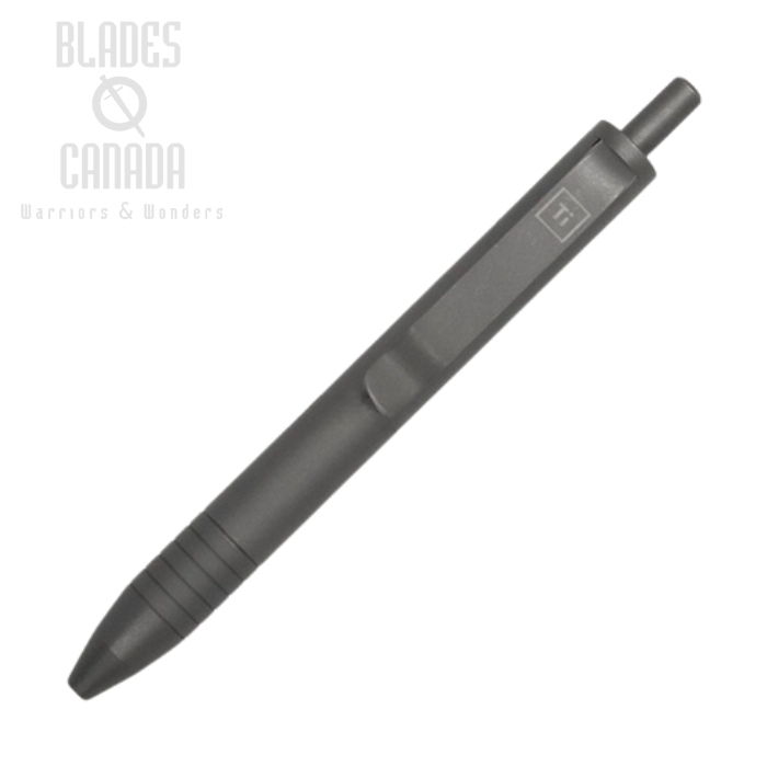 (image for) Big Idea Design Mini Click Pen, Titanium Stonewashed, 007452