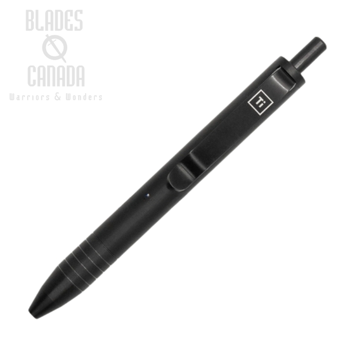 (image for) Big Idea Design Mini Click Pen, Titanium Black, 007476