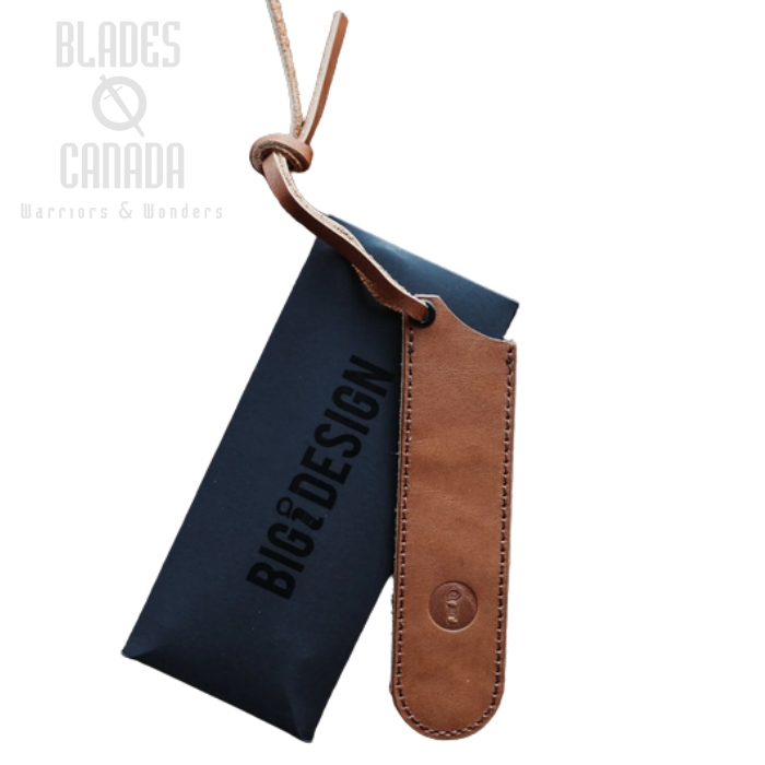 (image for) Big Idea Design Leather Pen Sleeve, Fits Full Size Pen, 007650