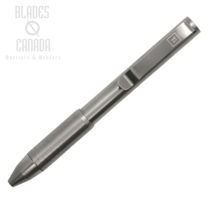 (image for) Big Idea Design Pocket Pro EDC Pen, Titanium Raw, 007674