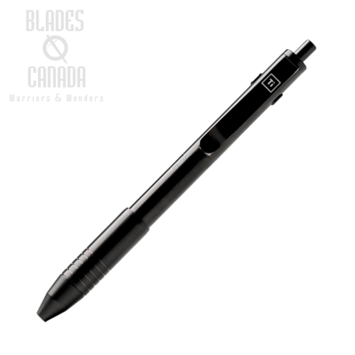 Big Idea Design Dual Side Click Pen, Titanium Black, 007698 (image for) Big Idea Design Dual Side Click Pen, Titanium Black, 007698